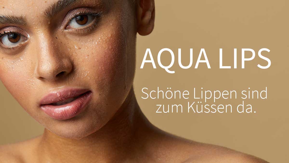 Schöne Lippen sind zum Küssen da